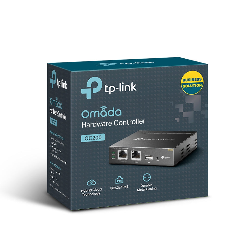 TP-Link OC200 Omada Hardware Controller | Centralized Management of up to 130 Devices and 1,000 Clients | Free Cloud Access TP-Link OC200 Omada Hardware Controller | Centralized Management of up to 130 Devices and 1,000 Clients | Free Cloud Access
